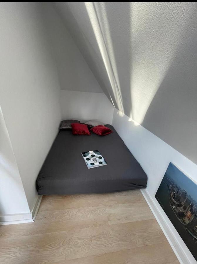Luxury Rooftop Loft With River View 10Min To City Appartement Düsseldorf Buitenkant foto